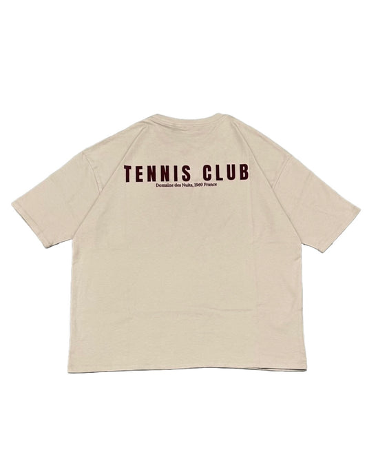 CAMISETA OVERSIZE “TENNIS CLUB”