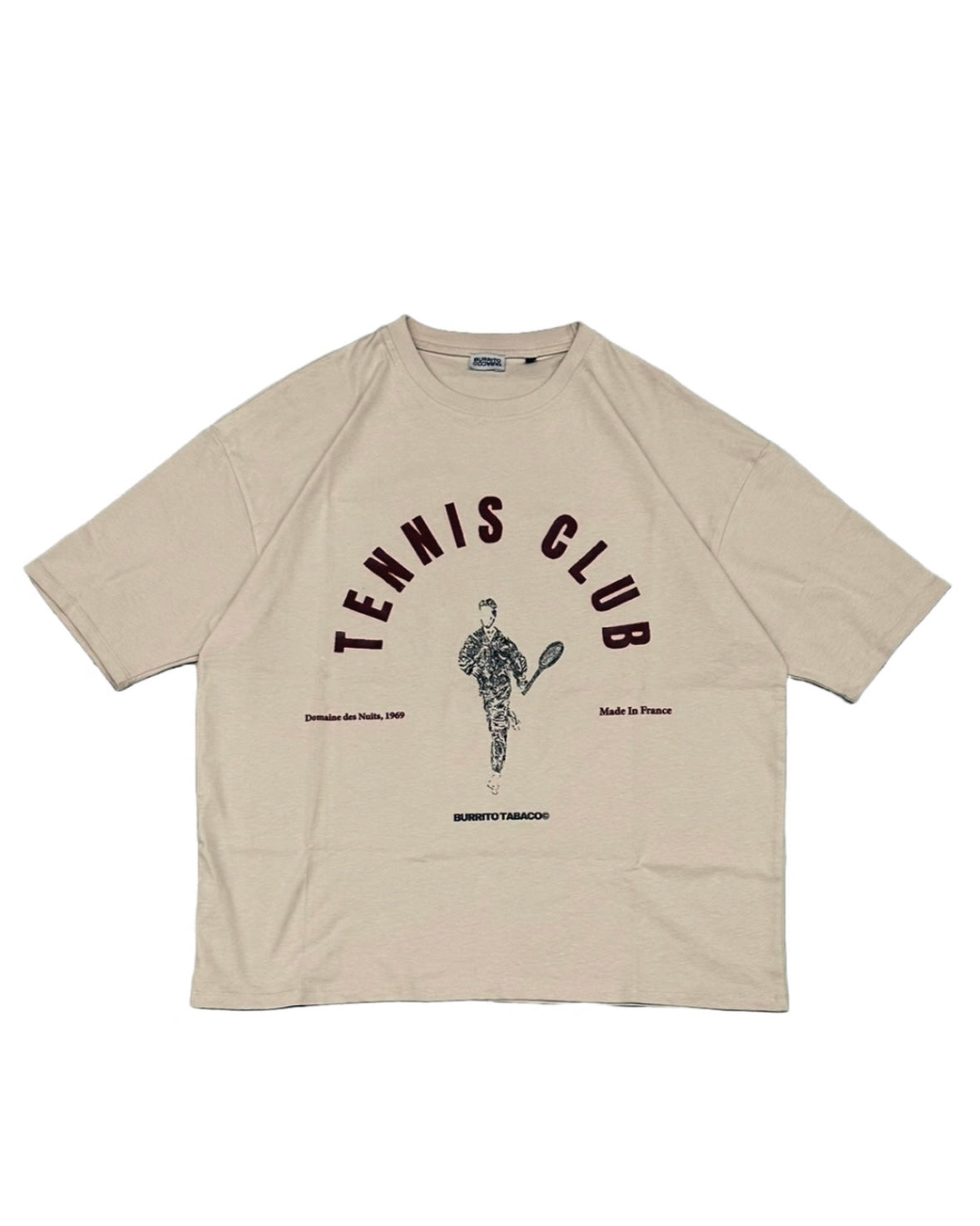 CAMISETA OVERSIZE “TENNIS CLUB”